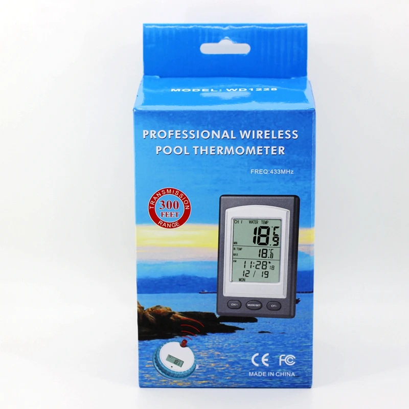 Wireless Floating Thermometer  - Pool Alarm Float recension och pris