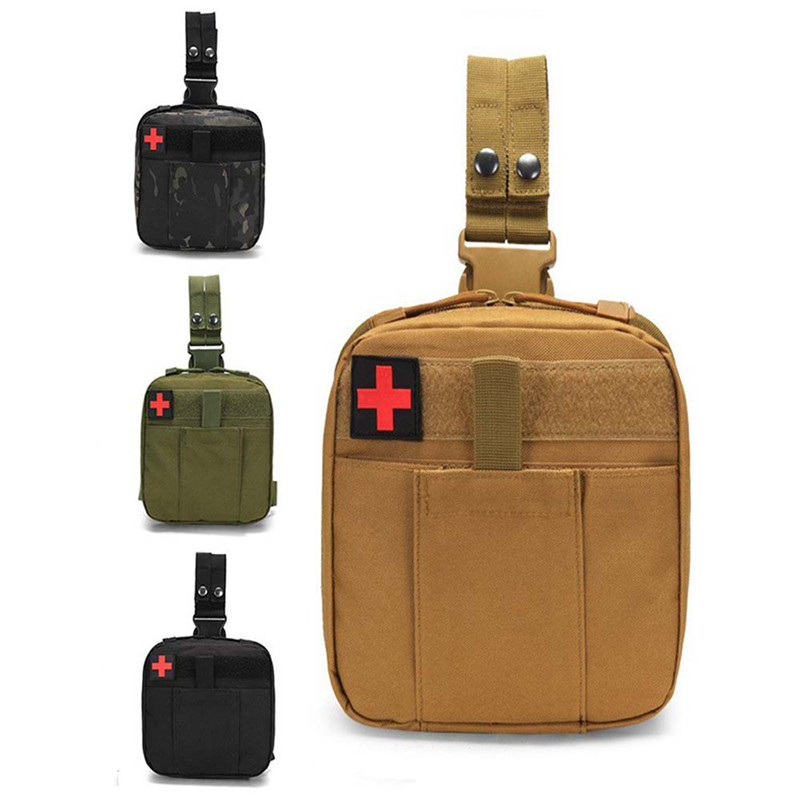 MOLLE Drop Leg Pouch Medical K - First Aid Bag Kit recension och pris