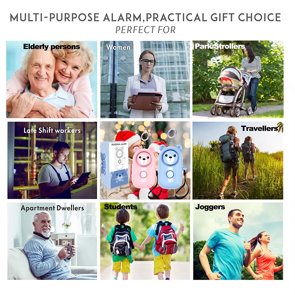 130dB Loud Self Defense Alarm  - Personal Alarm Keychain recension och pris