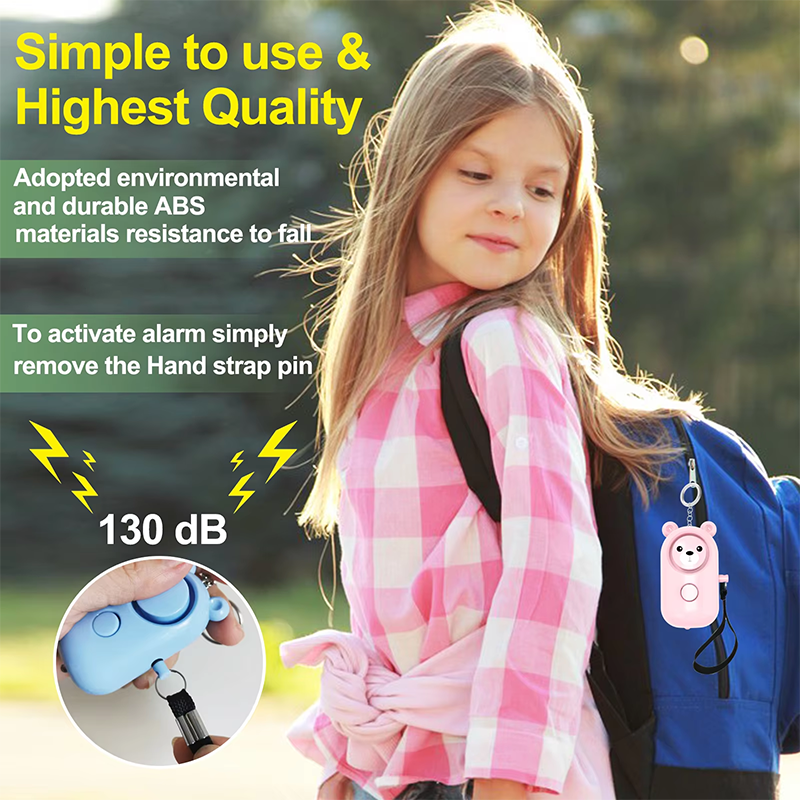 130dB Loud Self Defense Alarm  - Personal Alarm Keychain recension och pris