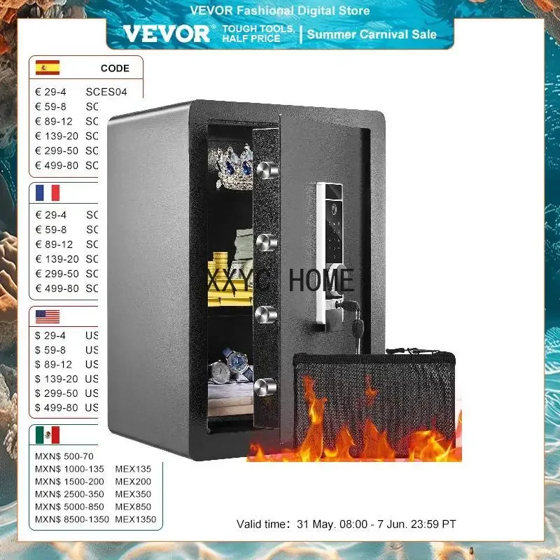 Electric Safe 2.2/1.8 Cubic Fe - Fire Safe Document recension och pris
