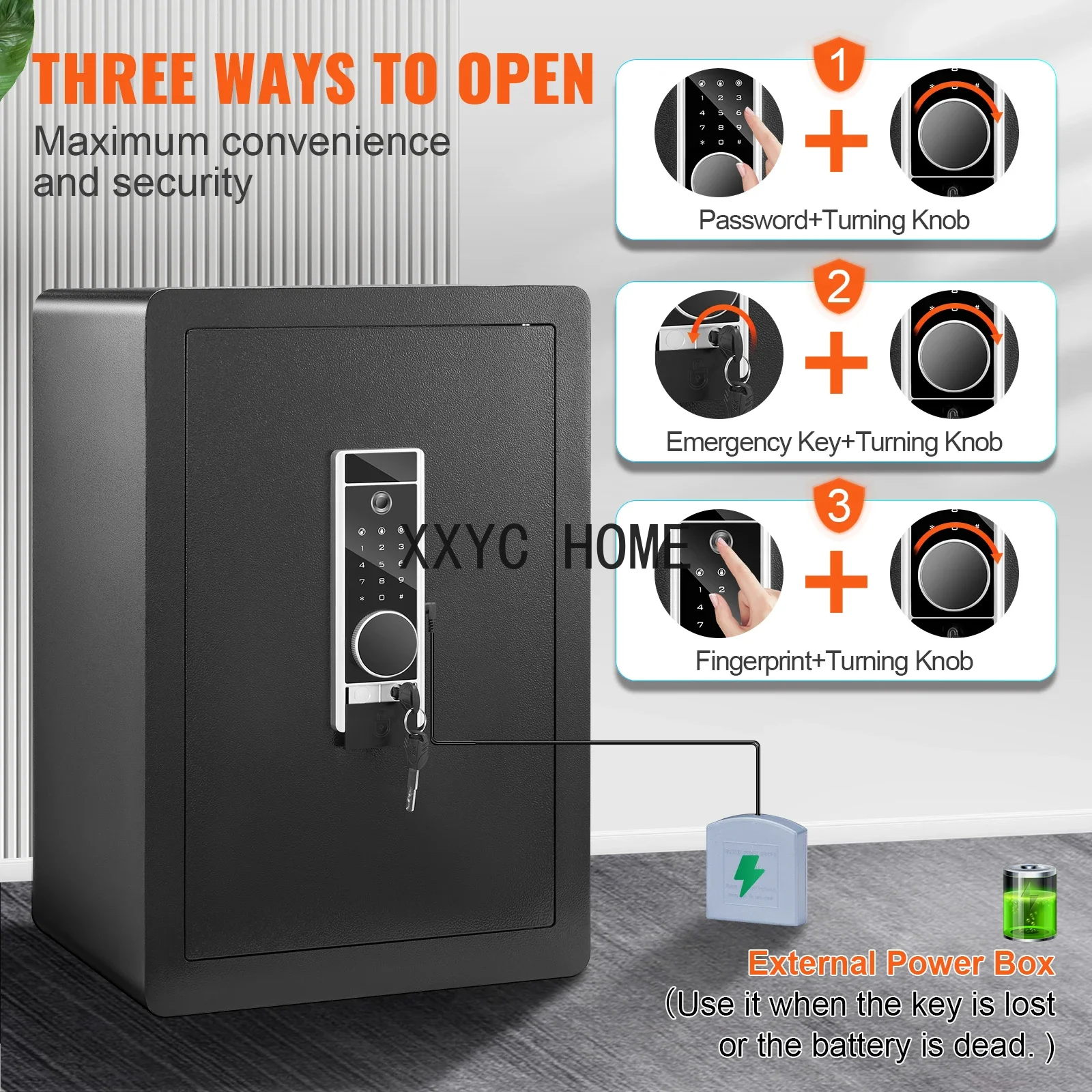 Electric Safe 2.2/1.8 Cubic Fe - Fire Safe Document recension och pris