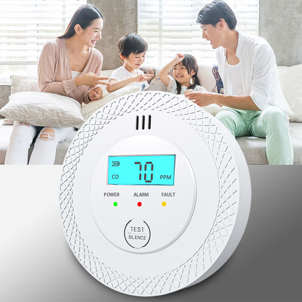 1-5PCS Carbon Monoxide Alarm D - Smoke Detector Interconnected recension och pris