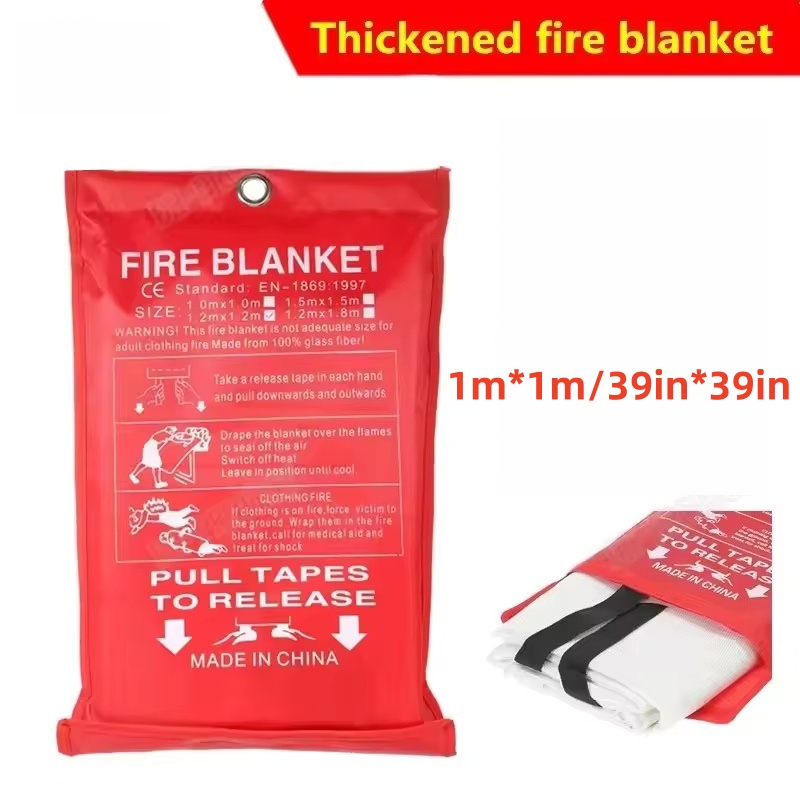 1mx1m Fire Blanket Emergency E - Fire Blanket Kitchen recension och pris