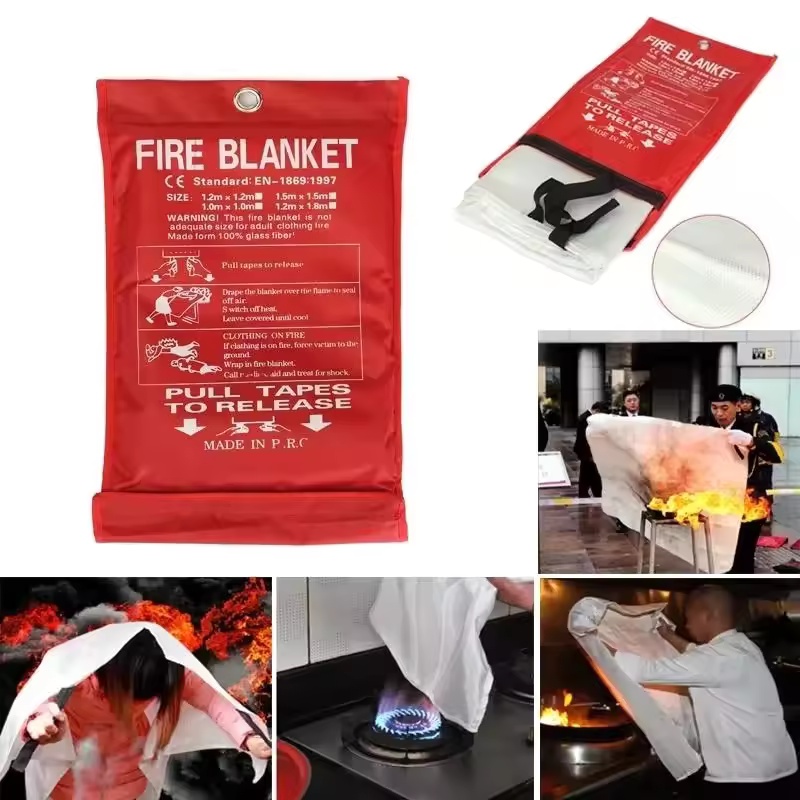 1mx1m Fire Blanket Emergency E - Fire Blanket Kitchen recension och pris