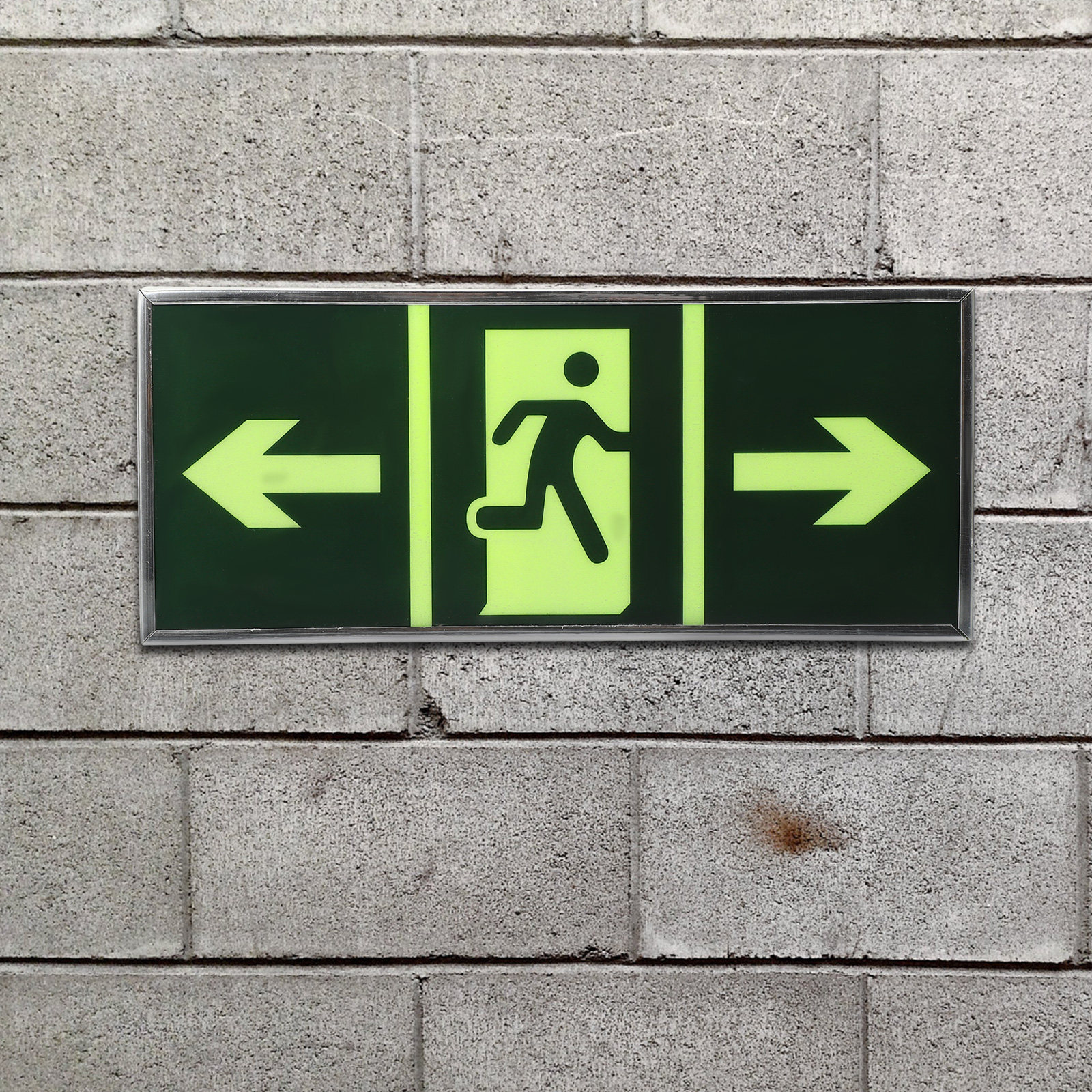 2Pcs Luminous Emergency Exit S - Emergency Exit Sign recension och pris