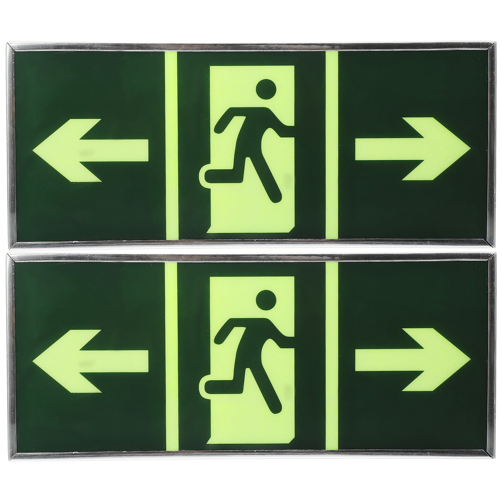 2Pcs Luminous Emergency Exit S - Emergency Exit Sign recension och pris