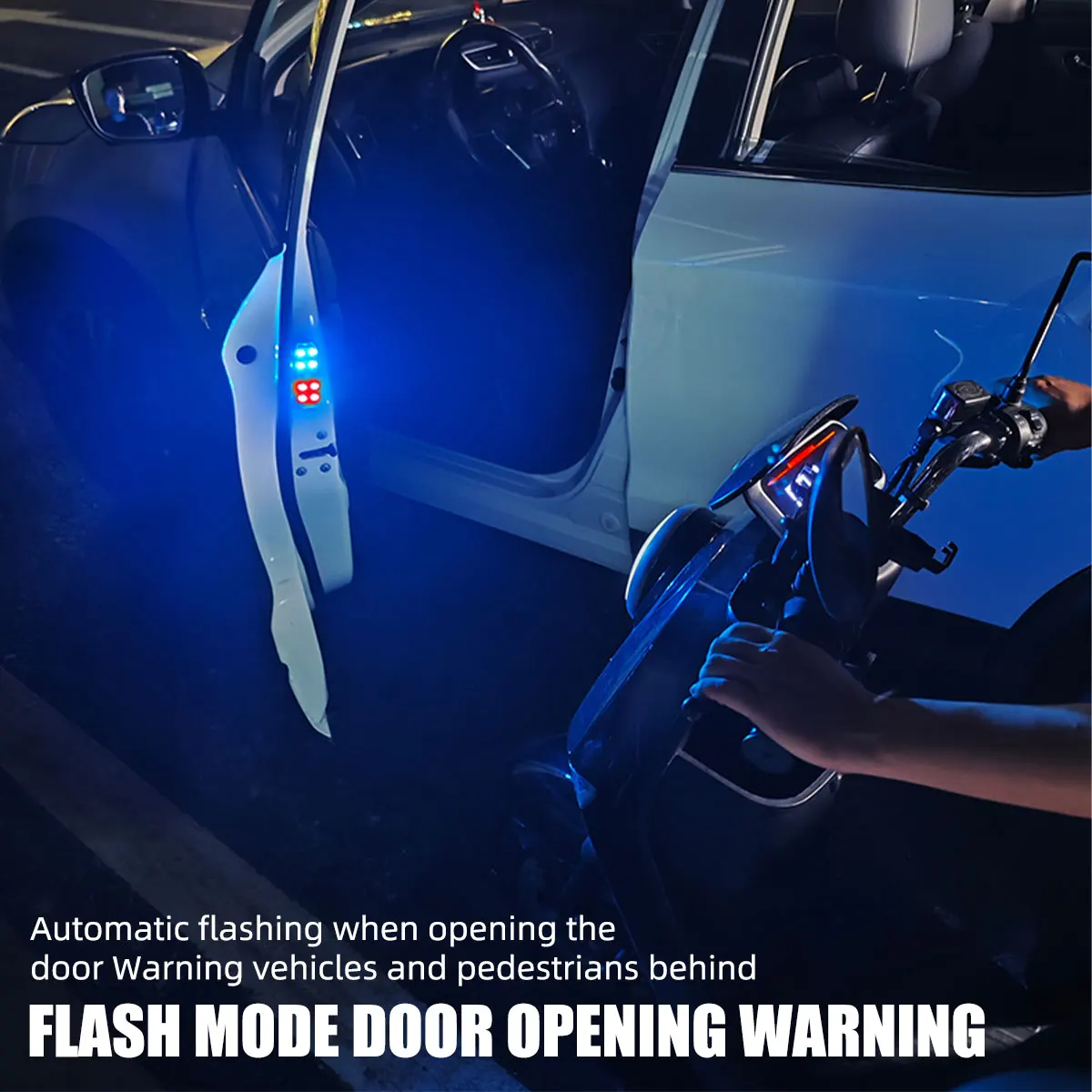 Car Door Lights LED Colorful F - Emergency Exit Sign recension och pris