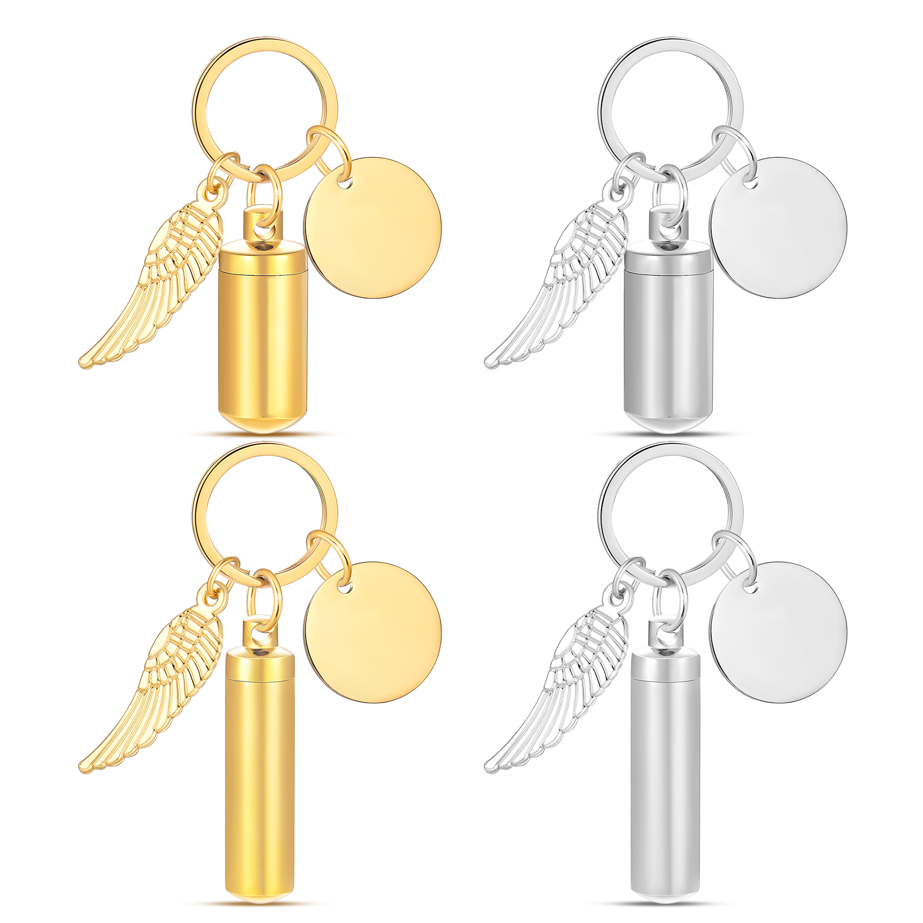 Personalized Cylinder Urn Keyc - Personal Alarm Keychain recension och pris