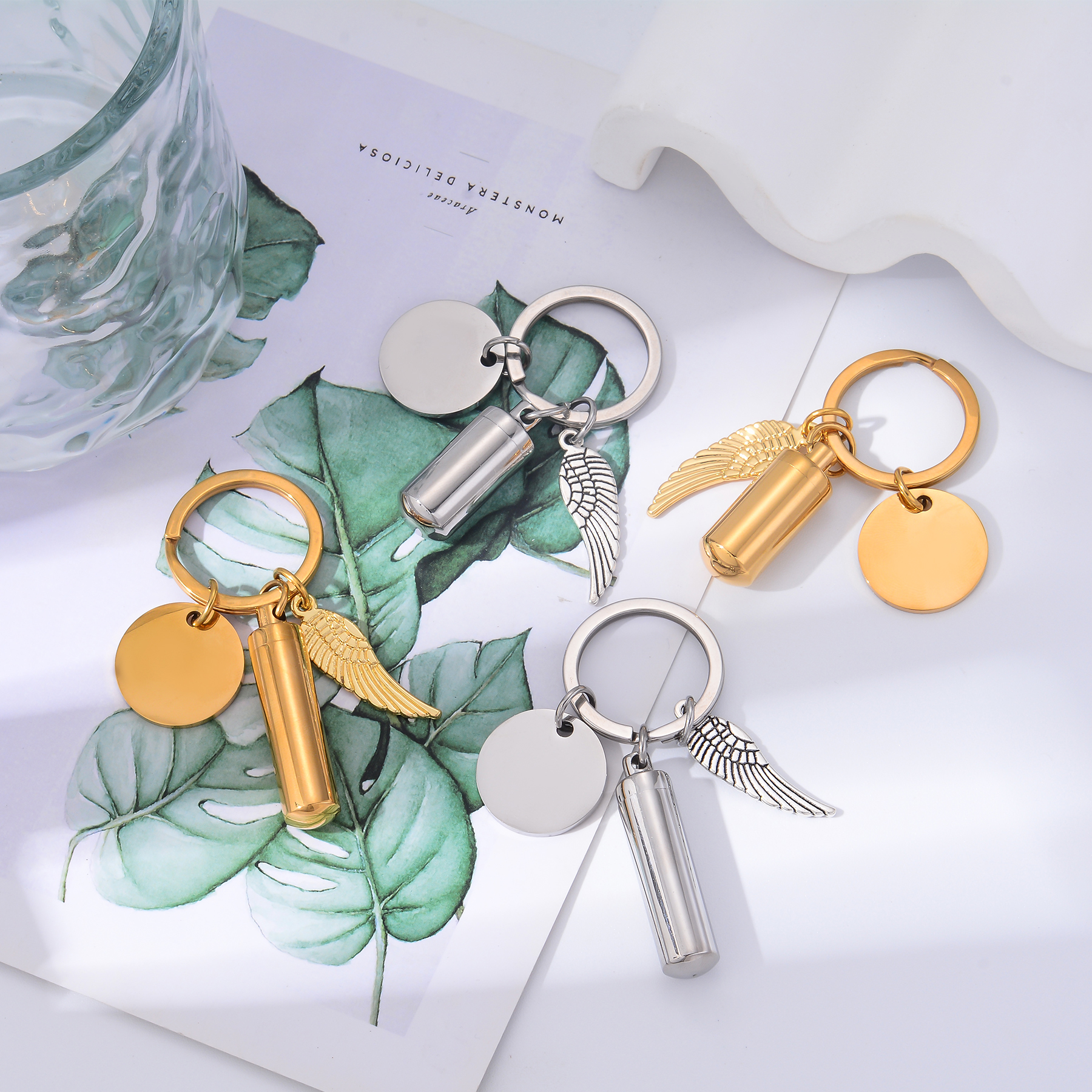 Personalized Cylinder Urn Keyc - Personal Alarm Keychain recension och pris