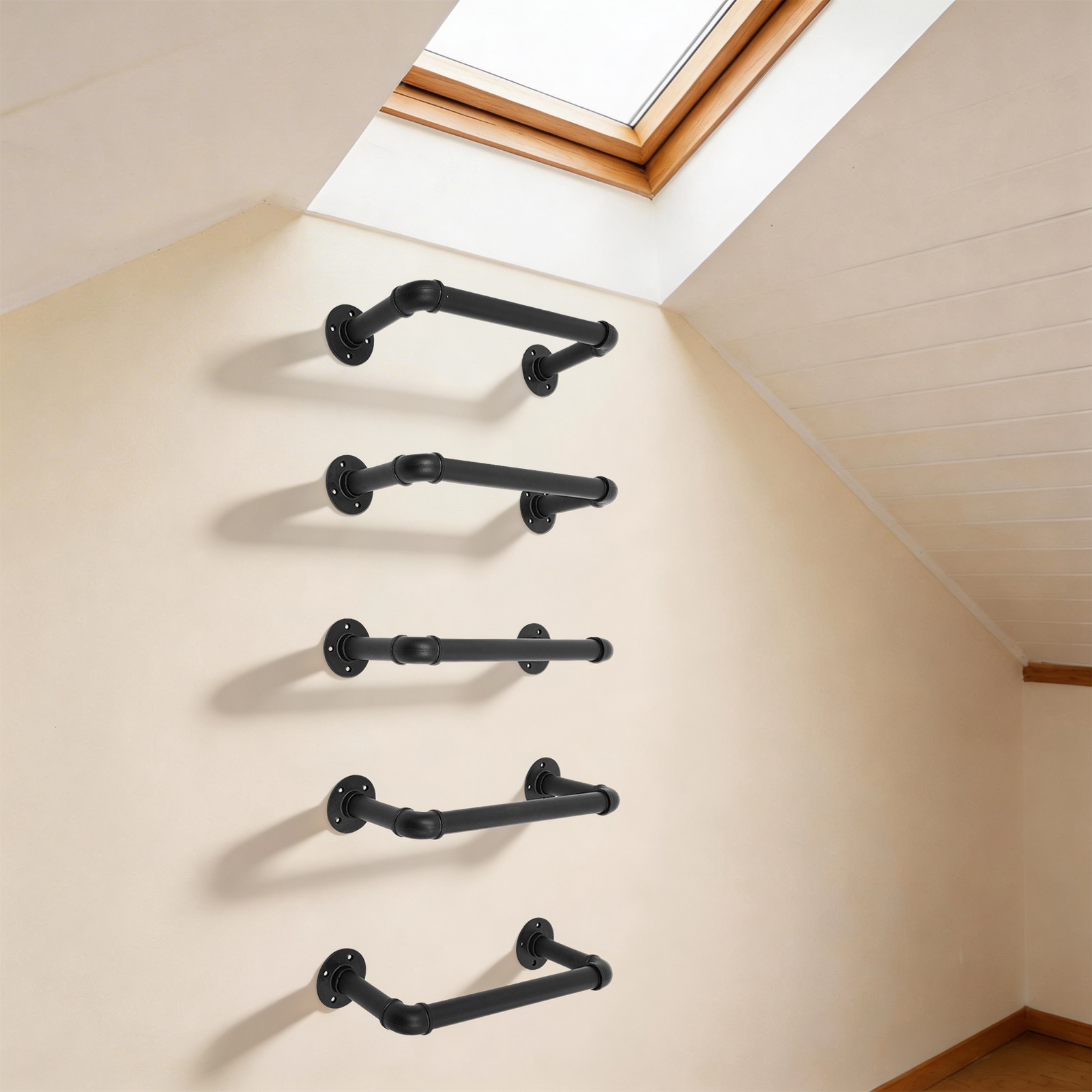 5 Pcs Wall Mounted Emergency E - Fire Escape Ladder recension och pris