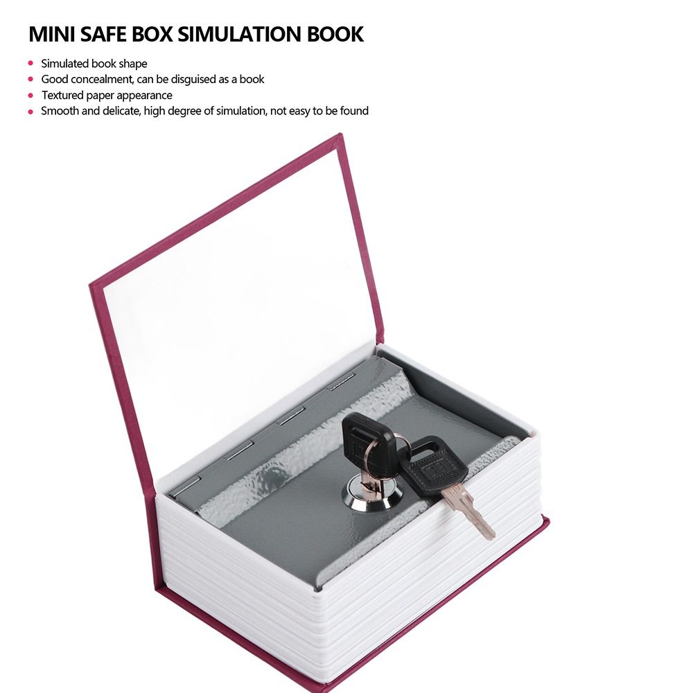With Lock Keys Mini Safe Box K - Lockbox Key Secure recension och pris