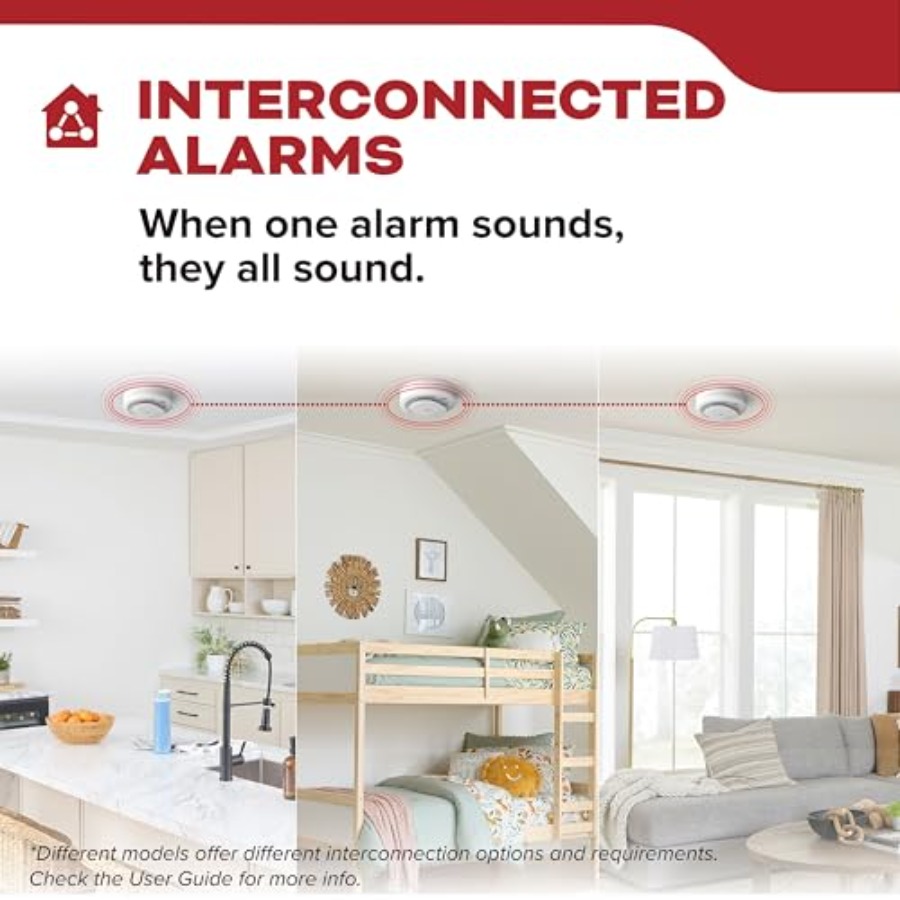 Smoke Detector for home safety - Smoke Detector Interconnected recension och pris