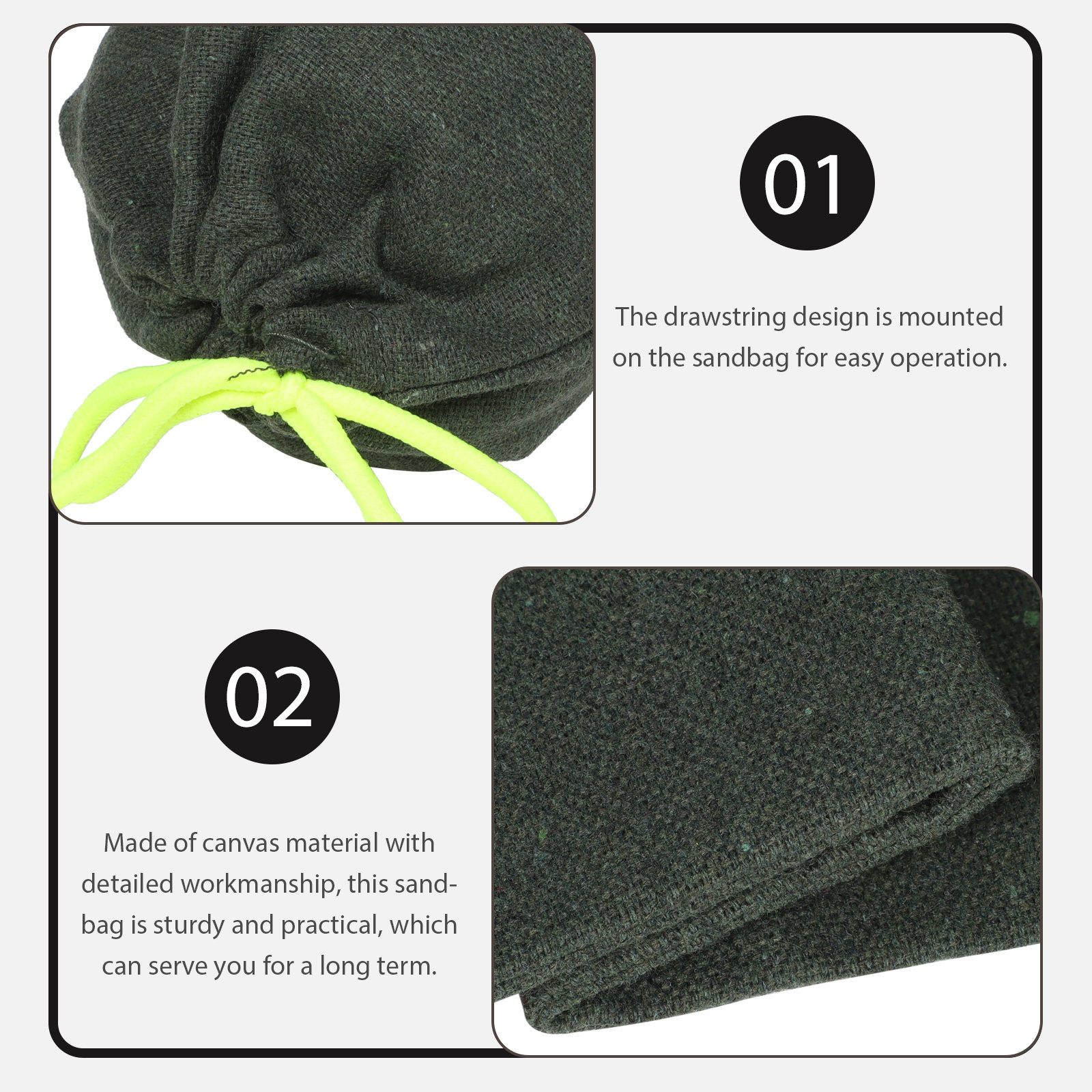 2Pcs Flood Barrier Sandbags Dr - Flood Barrier Bag recension och pris