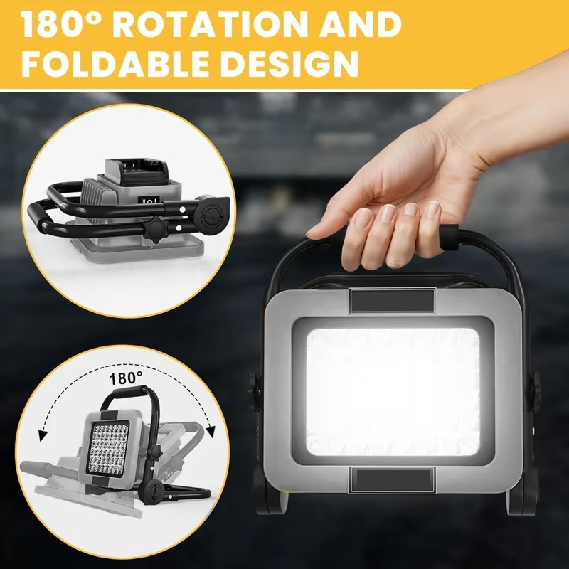 50W 10000LM Work Light For Dew - Power Outage Light recension och pris