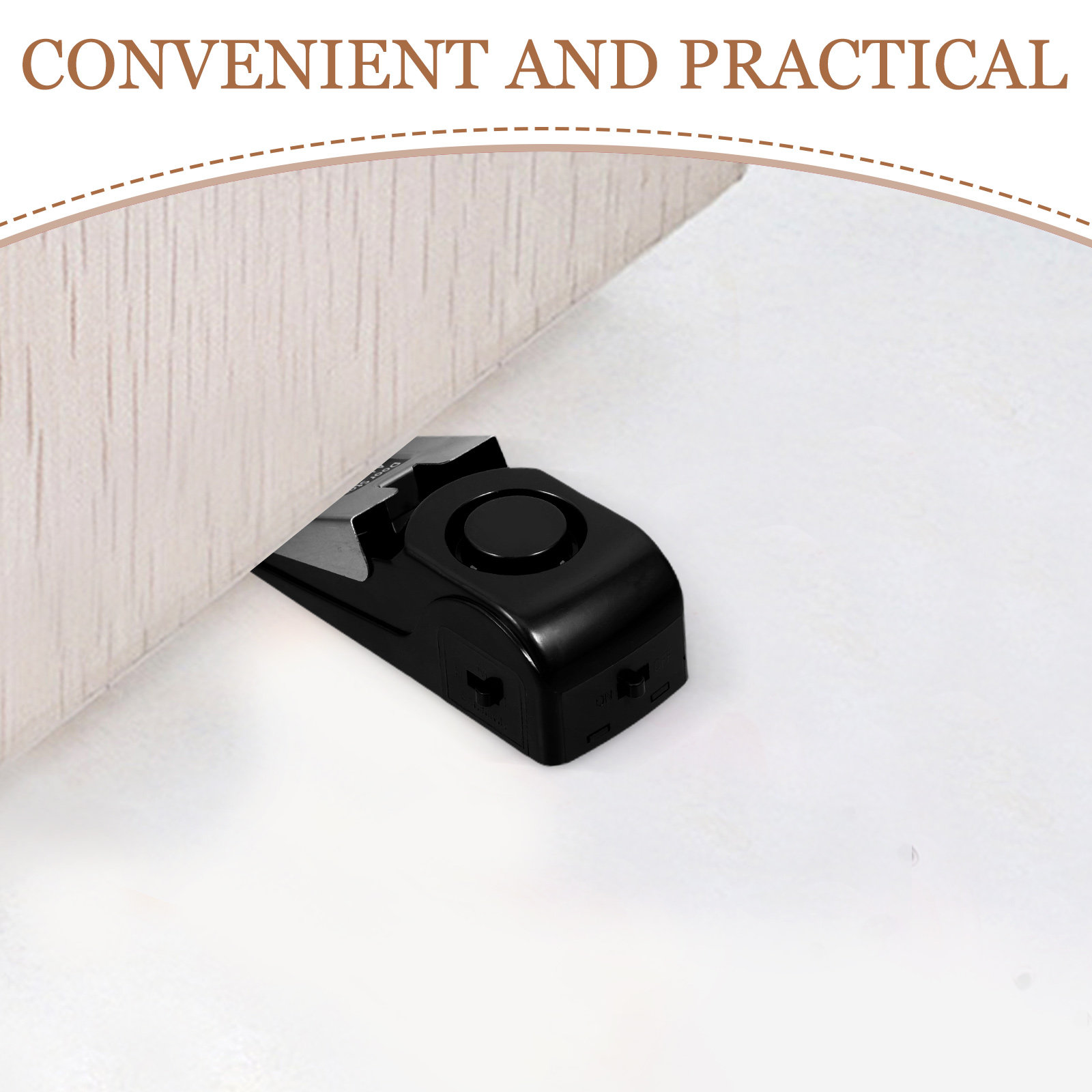 Door Stop Alarm 120Db Loud Tri - Door Stop Alarm recension och pris