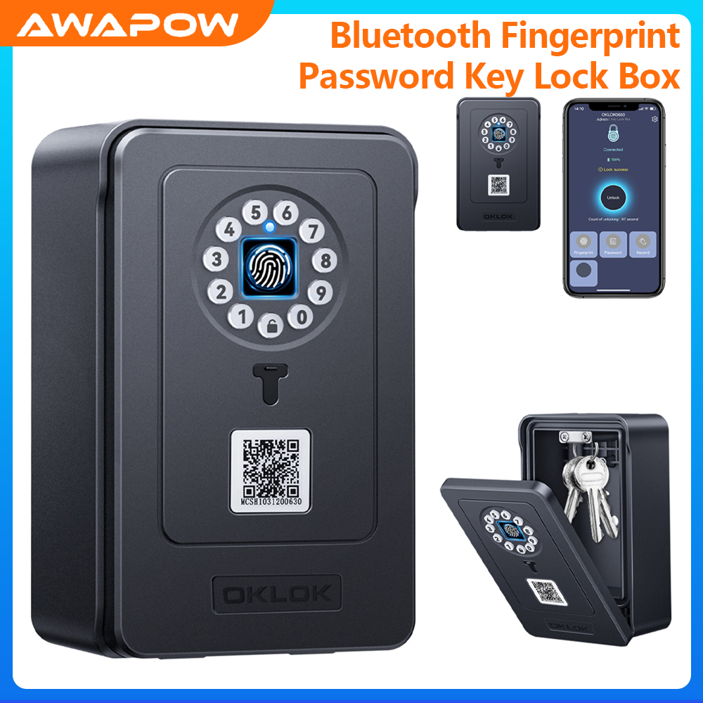 Awapow Bluetooth Password Key  - Lockbox Key Secure recension och pris
