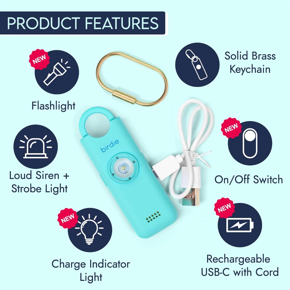 Personal Safety Alarm for Wome - Personal Alarm Keychain recension och pris