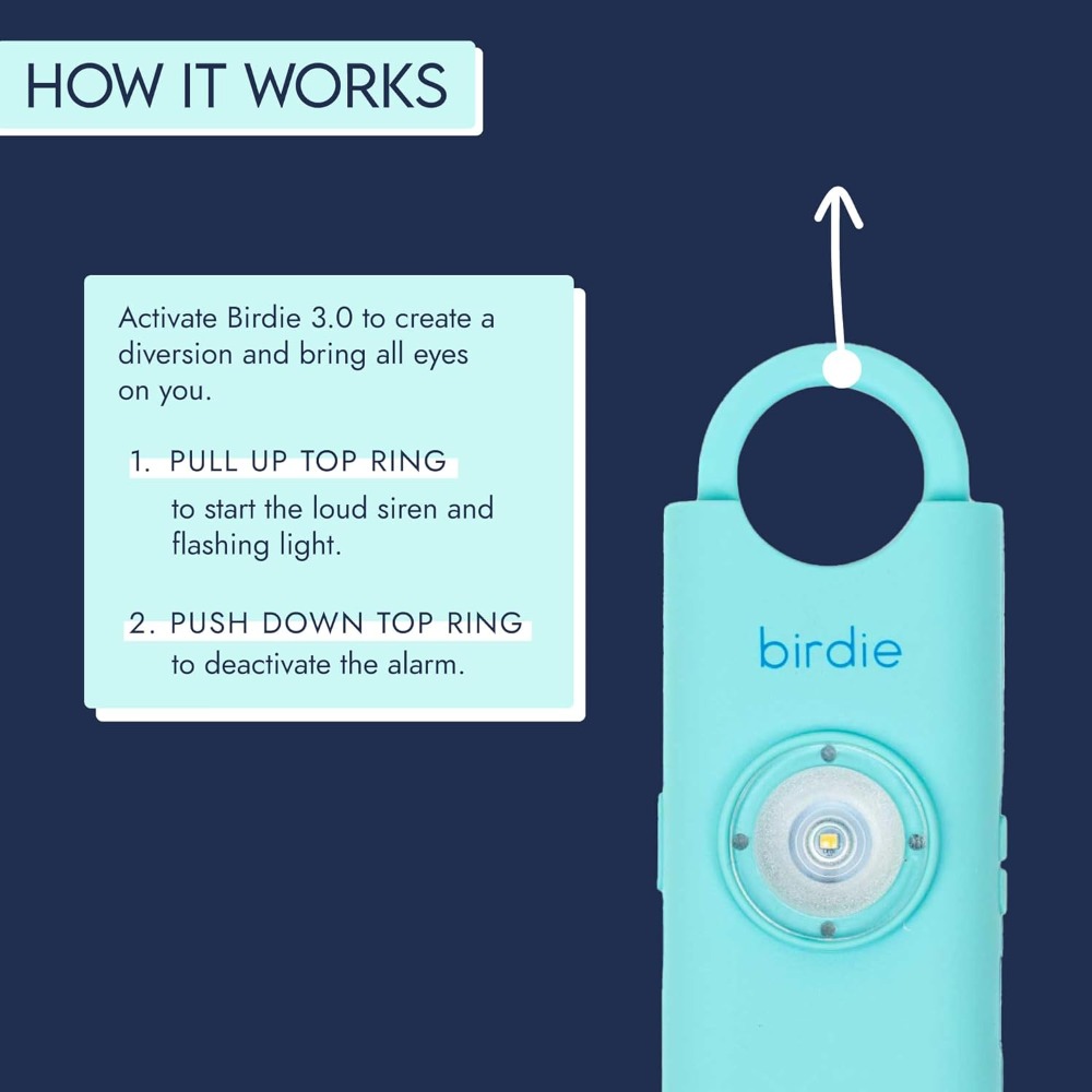 Personal Safety Alarm for Wome - Personal Alarm Keychain recension och pris