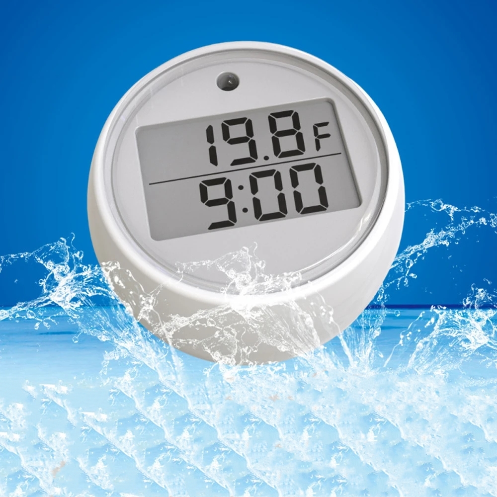 1PC Ice Bath Thermometer with  - Pool Alarm Float recension och pris