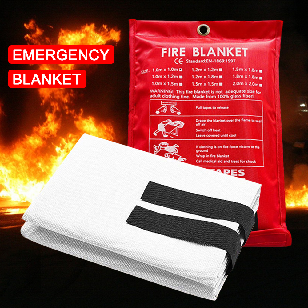 Fire Blanket Fiberglass Fire B - Fire Blanket Kitchen recension och pris