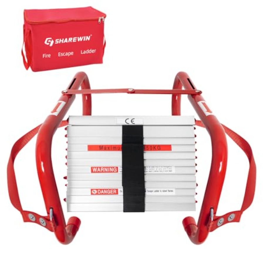 Portable Fire Ladder 2 Story E - Fire Escape Ladder recension och pris