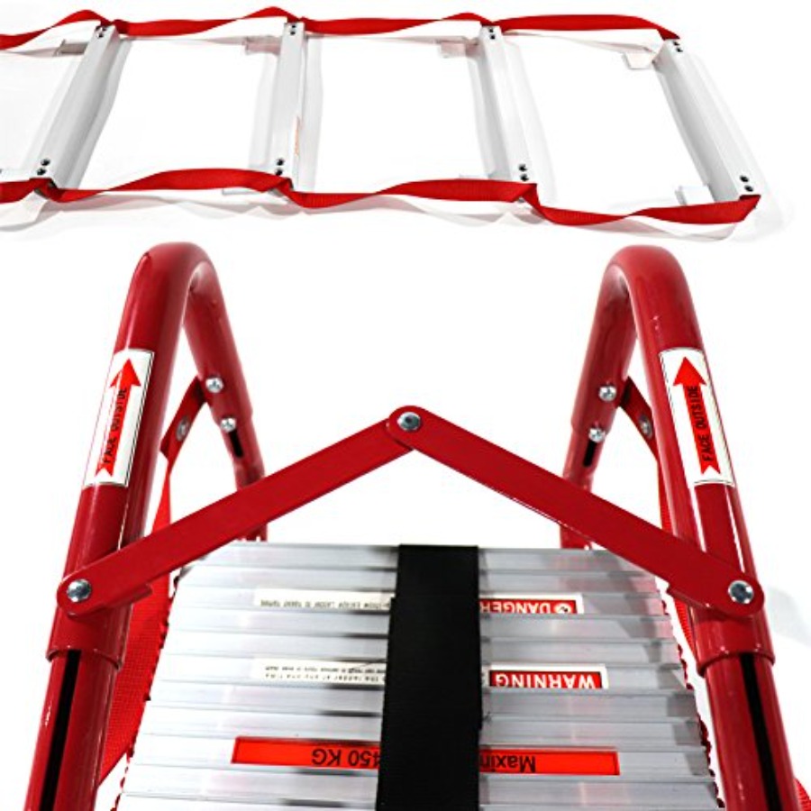 Portable Fire Ladder 2 Story E - Fire Escape Ladder recension och pris