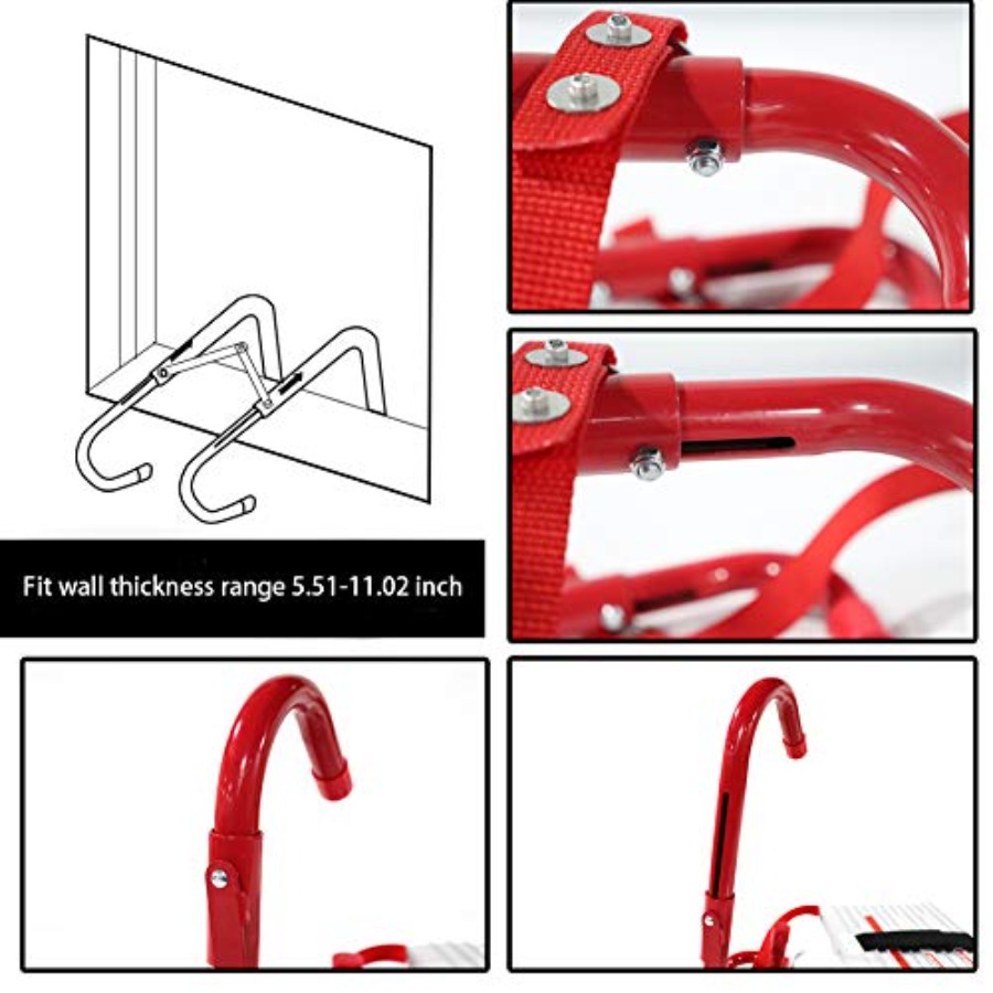 Portable Fire Ladder 2 Story E - Fire Escape Ladder recension och pris