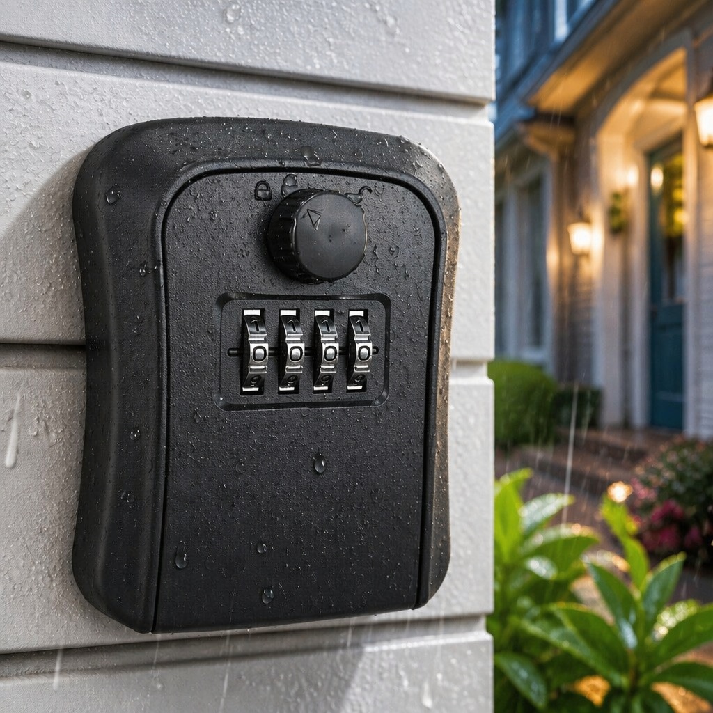 Key Lock Box Wall Mount Lockbo - Lockbox Key Secure recension och pris