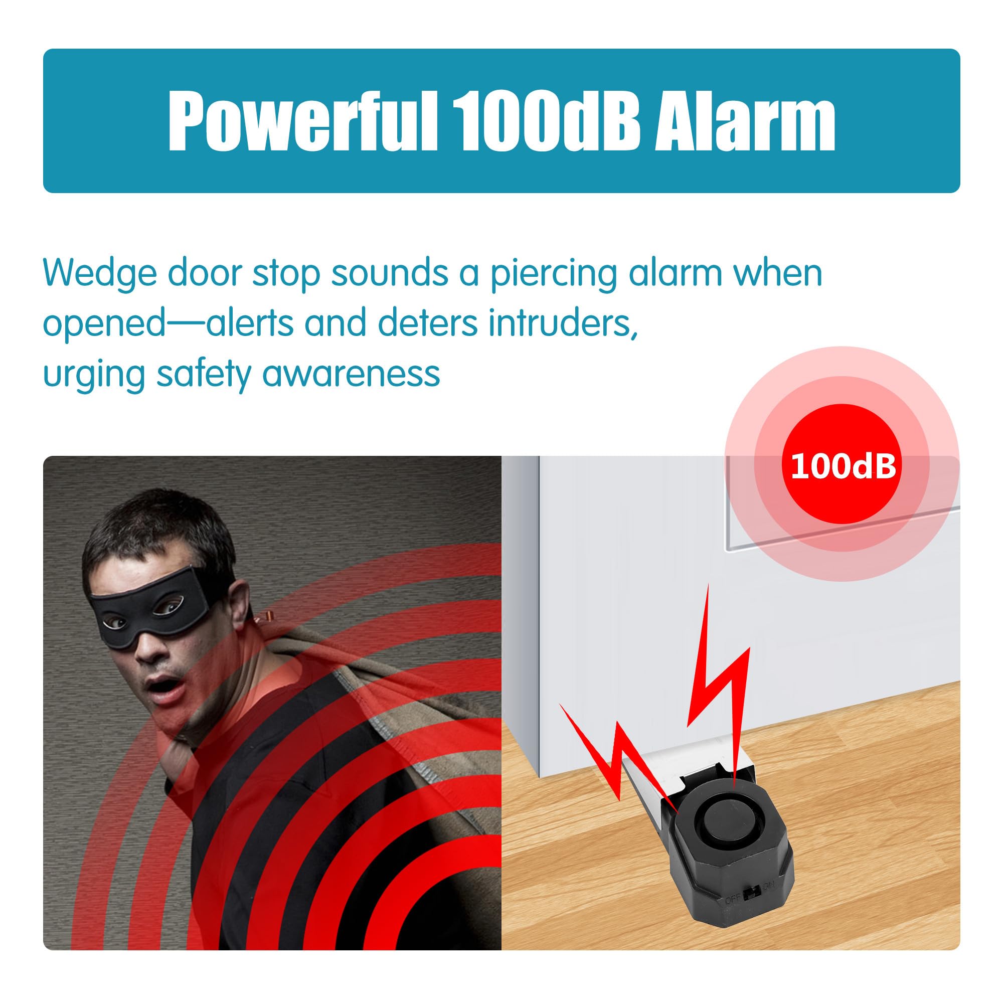 Wireless Door Stop Alarm Syste - Door Stop Alarm recension och pris