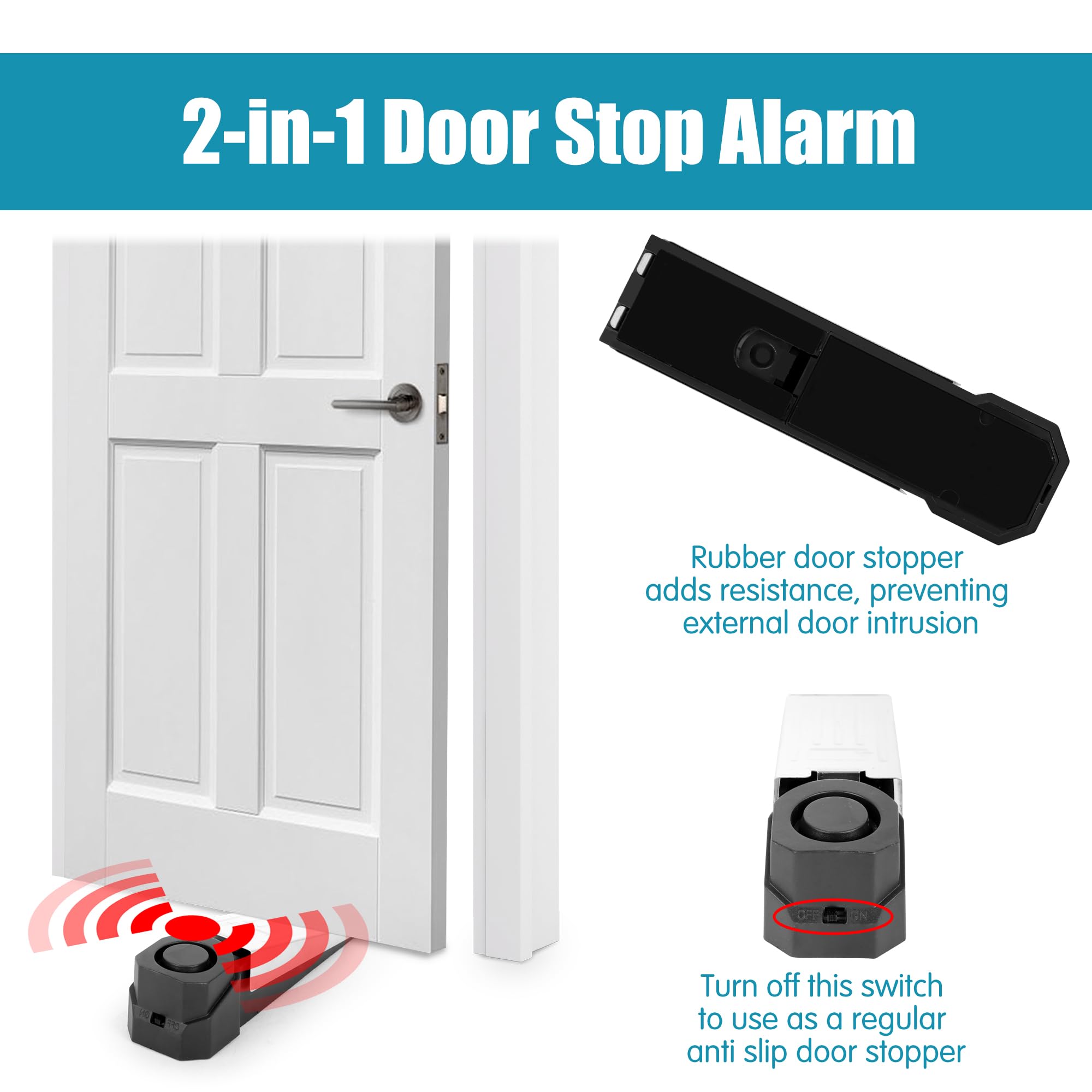 Wireless Door Stop Alarm Syste - Door Stop Alarm recension och pris