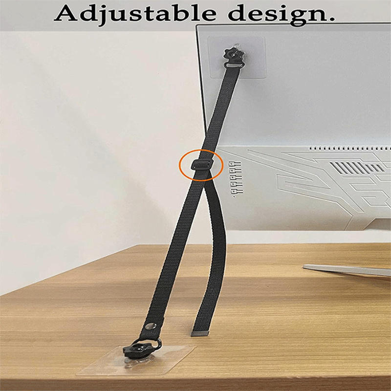 No Drill Adhesive Furniture An - Earthquake Anchor Strap recension och pris