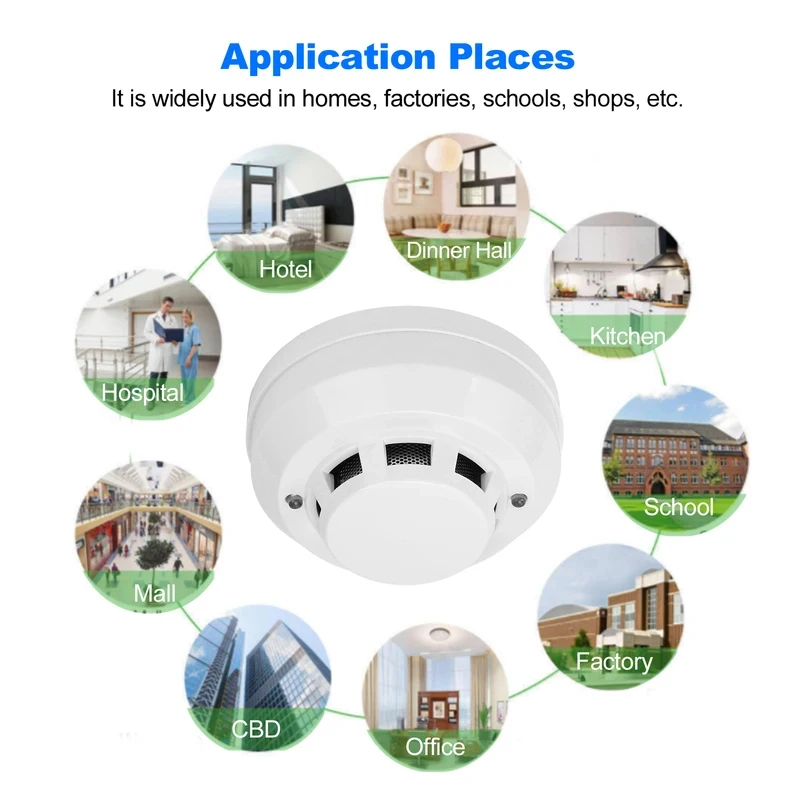 Alarms Smoke Detectors Smoke A - Smoke Detector Interconnected recension och pris