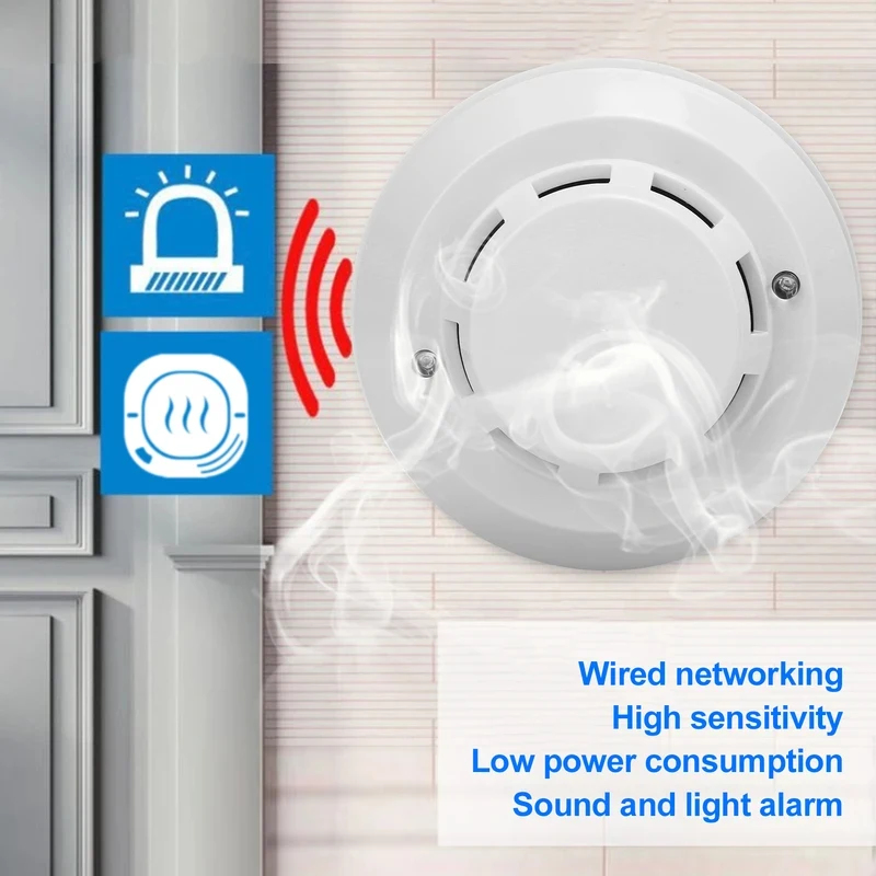 Alarms Smoke Detectors Smoke A - Smoke Detector Interconnected recension och pris