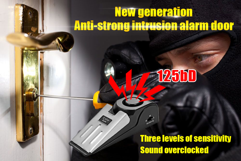 KERUI 125DB Anti-theft Burglar - Door Stop Alarm recension och pris