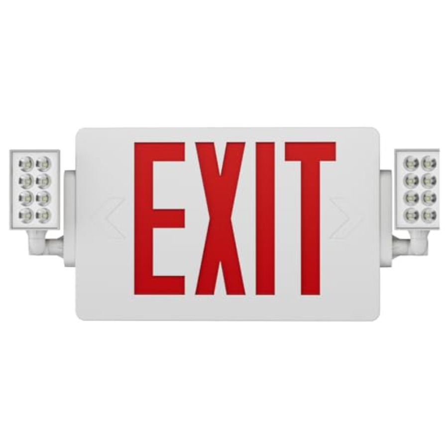 Spectsun 1 Pack Exit Signs wit - Emergency Exit Sign recension och pris