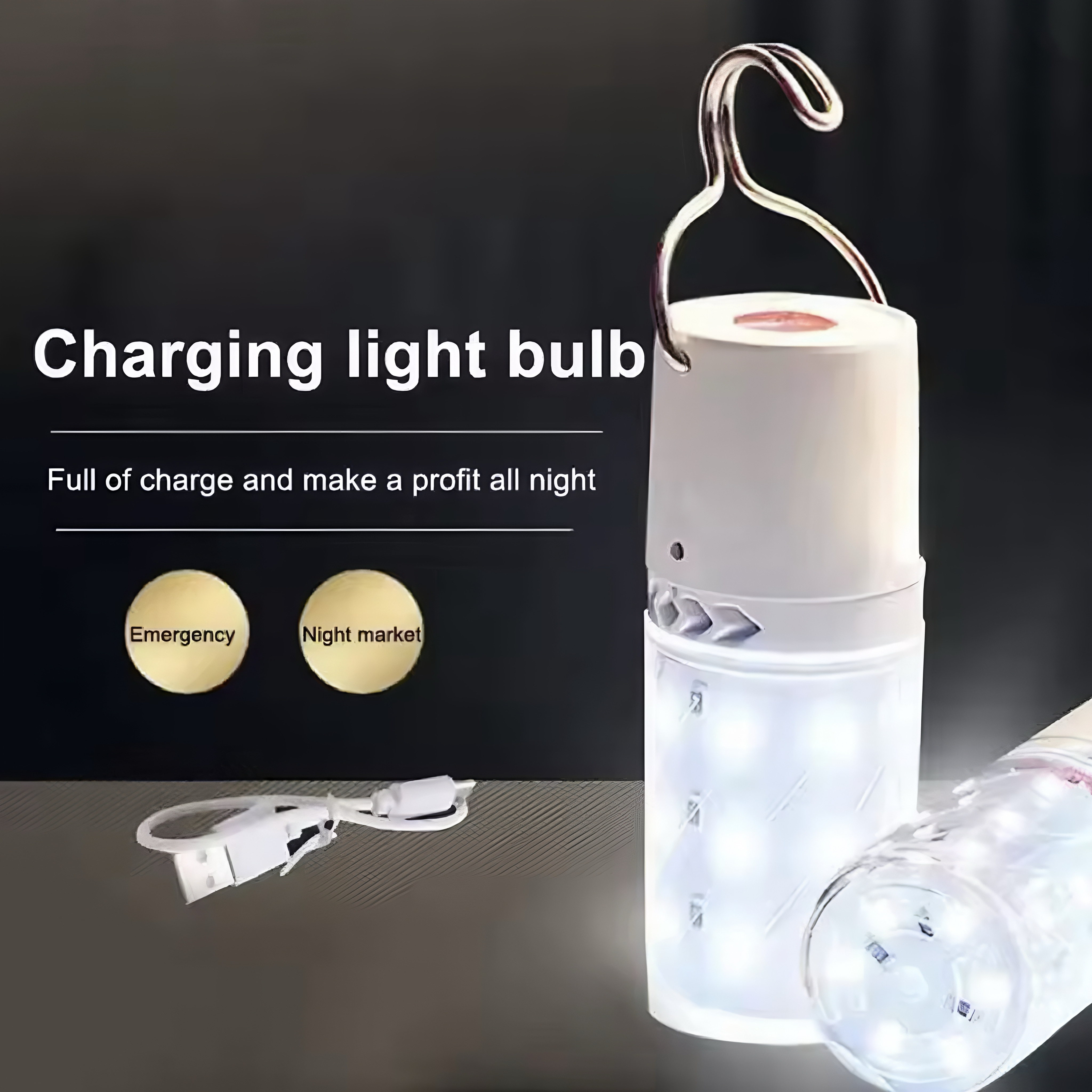 USB Rechargeable Emergency Lig - Power Outage Light recension och pris