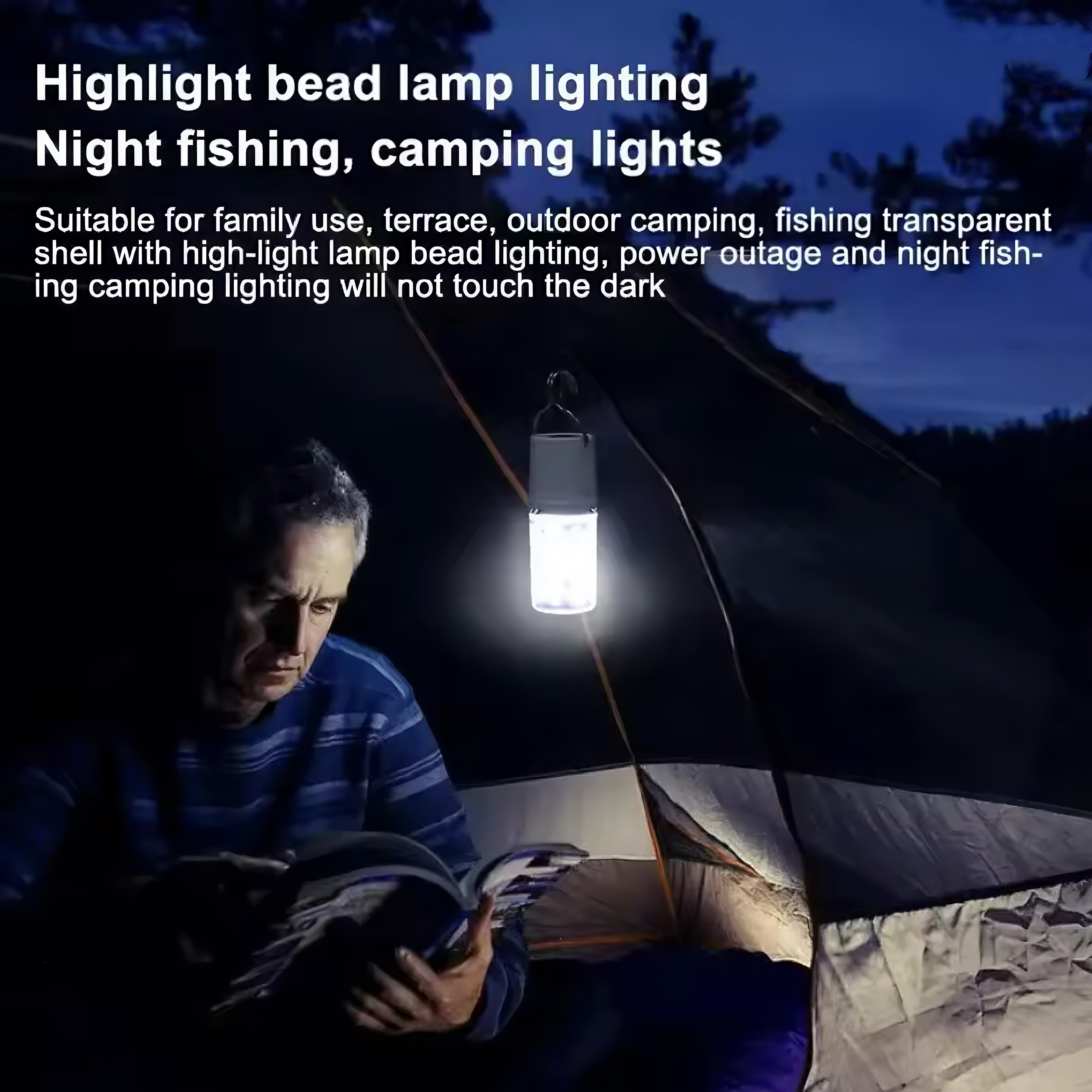 USB Rechargeable Emergency Lig - Power Outage Light recension och pris