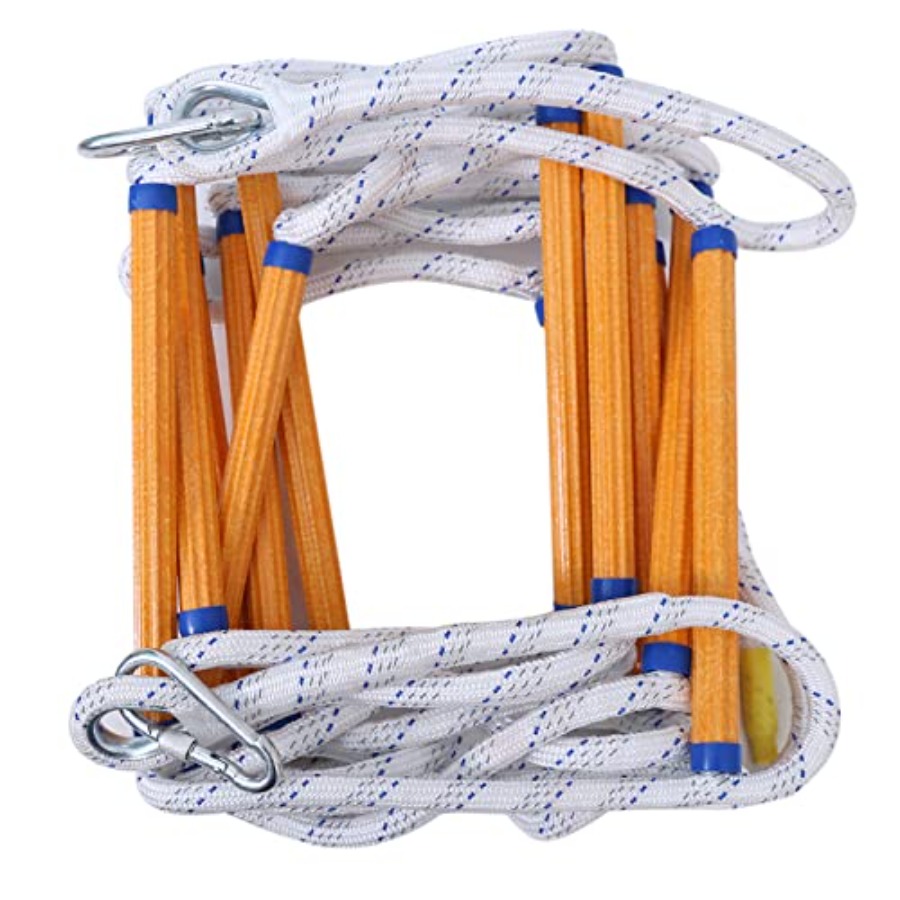 Rope Ladder, 49 Feet Emergency - Fire Escape Ladder recension och pris