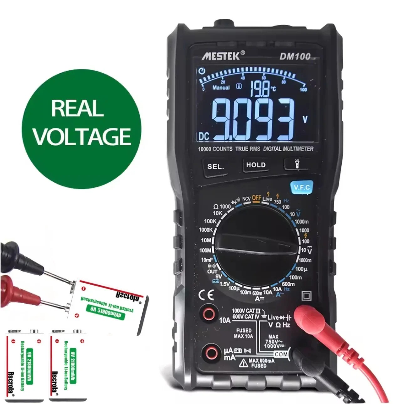 21800mWh High Capacity Long-La - Smoke Detector Interconnected recension och pris