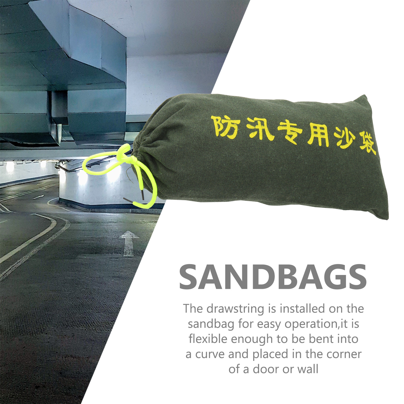 3pcs Empty Sandbag For Flood B - Flood Barrier Bag recension och pris