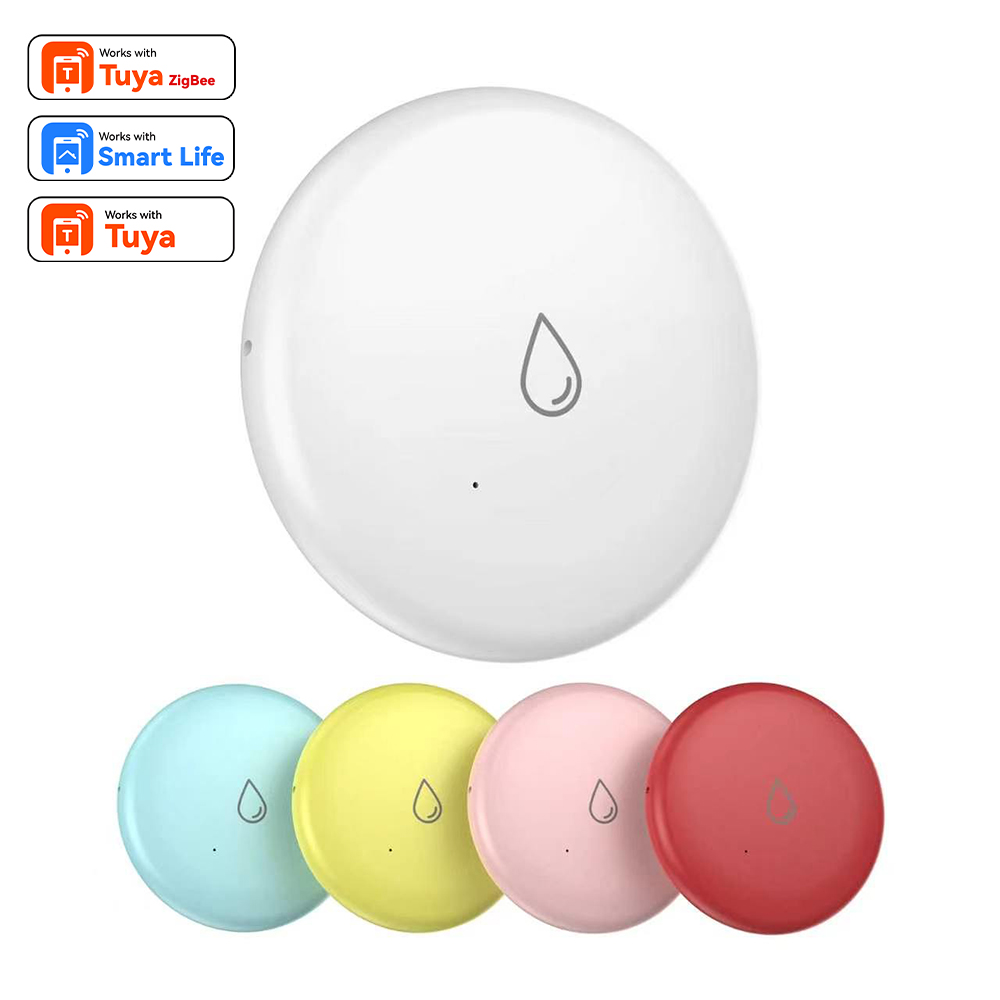 Tuya Zigbee Leakage Sensor LED - Water Alarm Sensor recension och pris