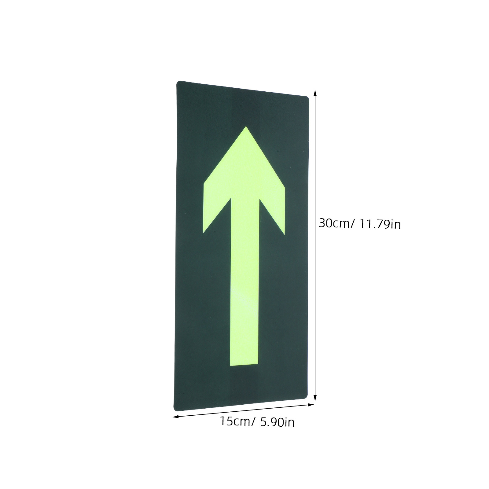 8Pcs Self Adhesive Glow Waterp - Emergency Exit Sign recension och pris