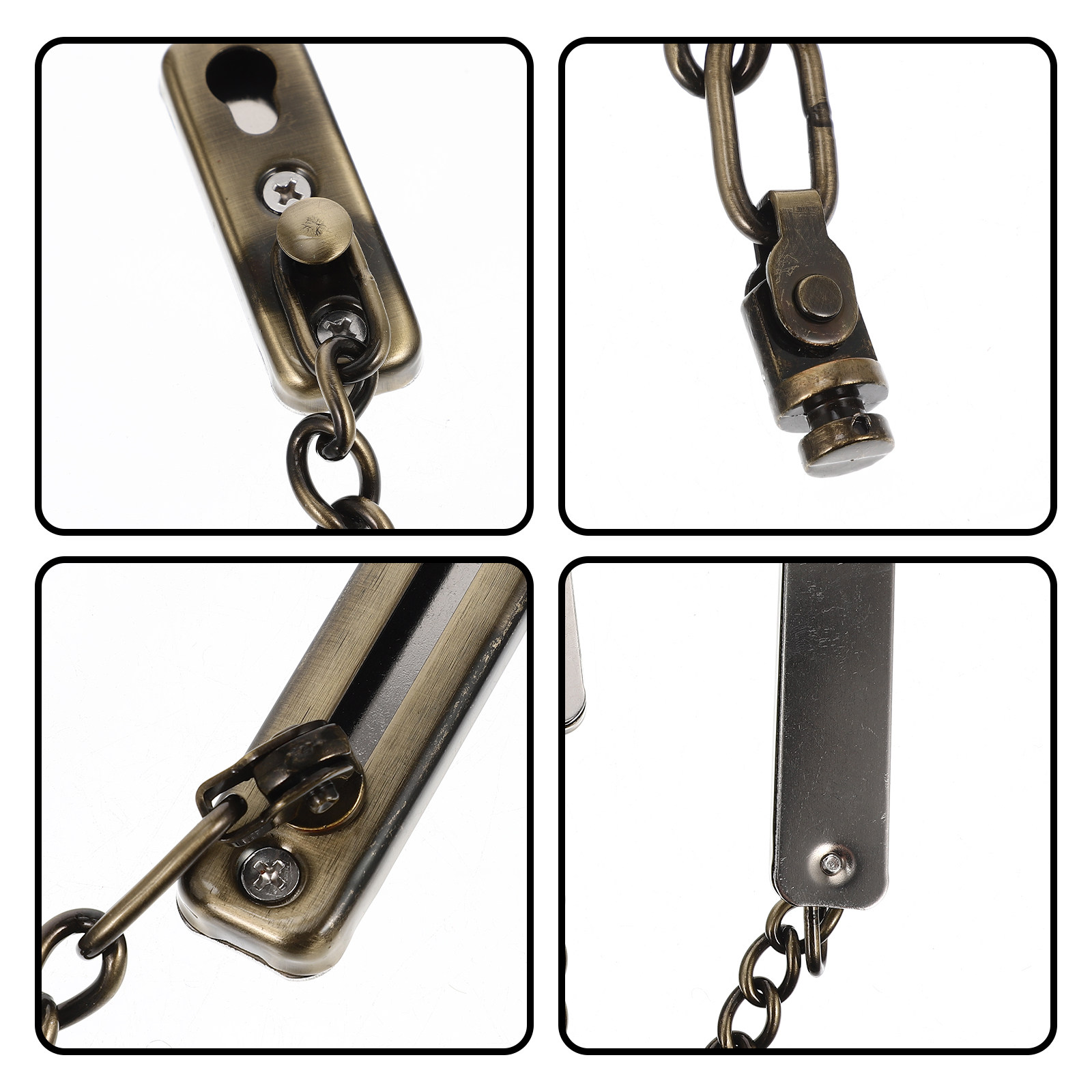 Punch Free Door Chain Lock Sta - Security Chain Door recension och pris