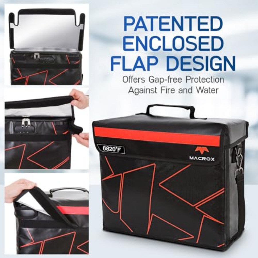 Fireproof and Waterproof Docum - Fire Safe Document recension och pris