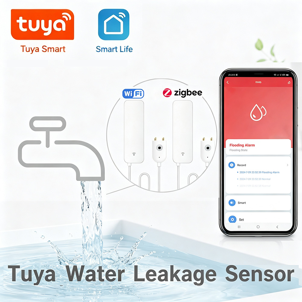 ZigBee WiFi Water Leak Sensor  - Water Alarm Sensor recension och pris