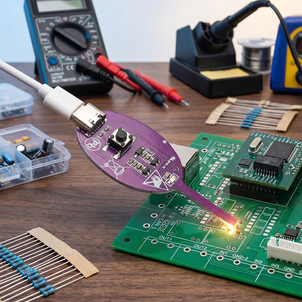Inductance Tester Motherboard  - Co Detector Plug recension och pris