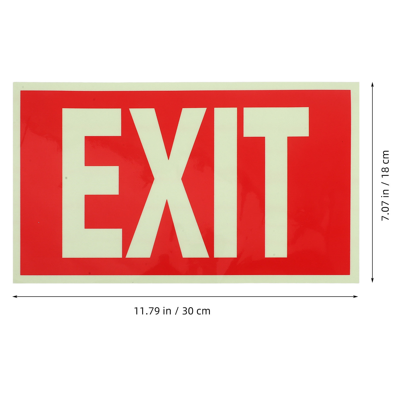 Self Adhesive Emergency Exit S - Emergency Exit Sign recension och pris