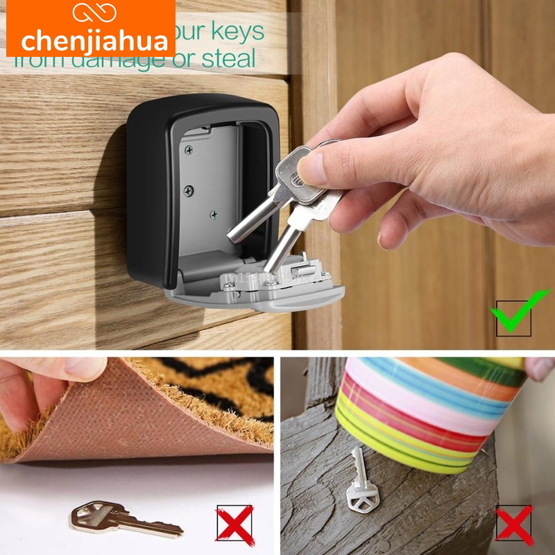 Wall Mount Key Storage Secret  - Lockbox Key Secure recension och pris