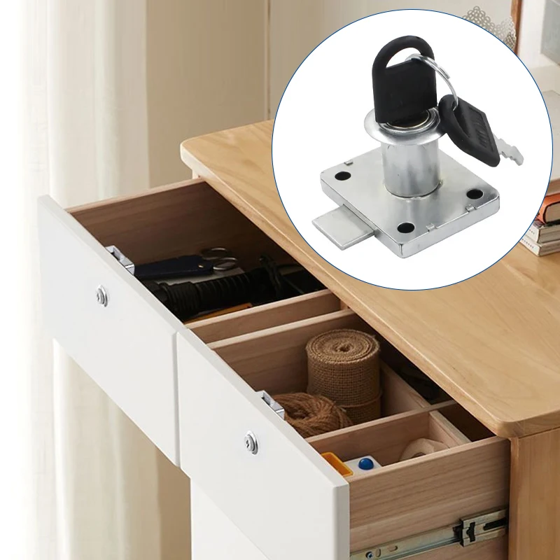 Drawer lock with key, used for - Medicine Cabinet Lock recension och pris